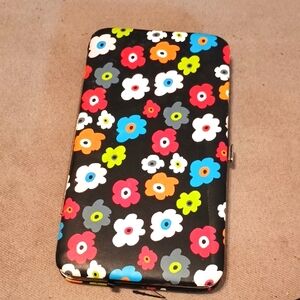 Floral Patterned Wallet Case For Both